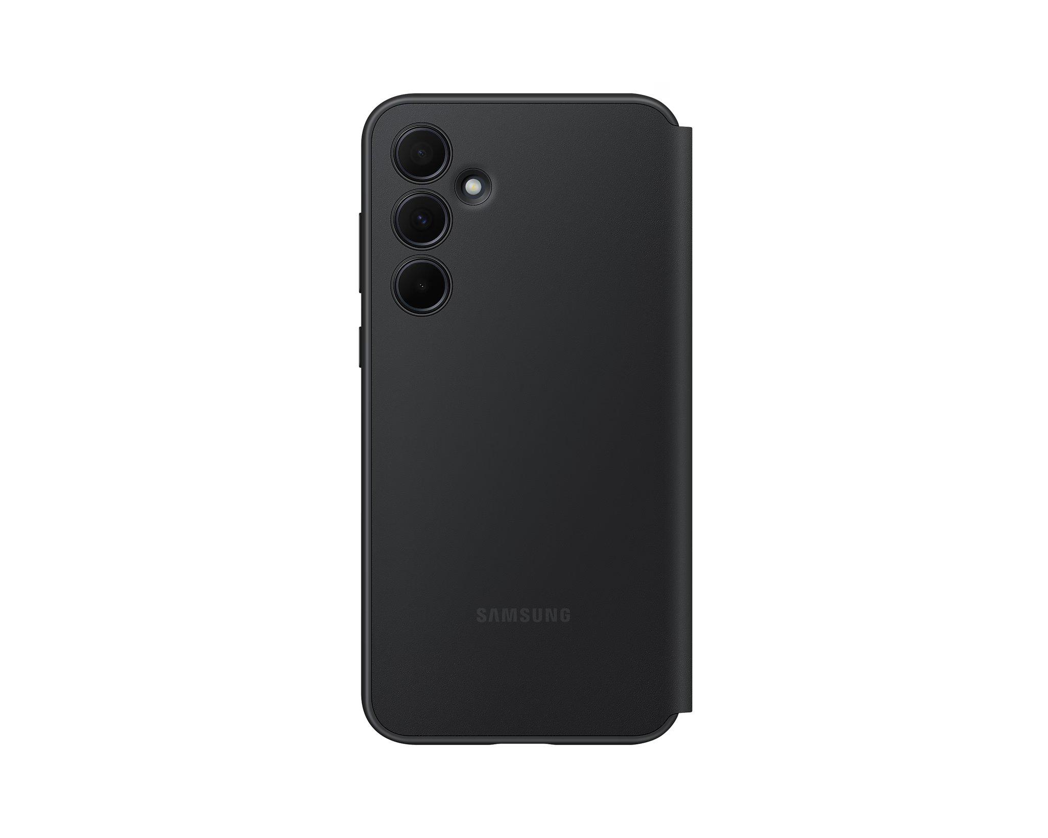 Чохол книжка для телефону Smart View Wallet Case для Samsung Galaxy A35 з відділенням для карт Чорний (EF-ZA356CBEGWW)