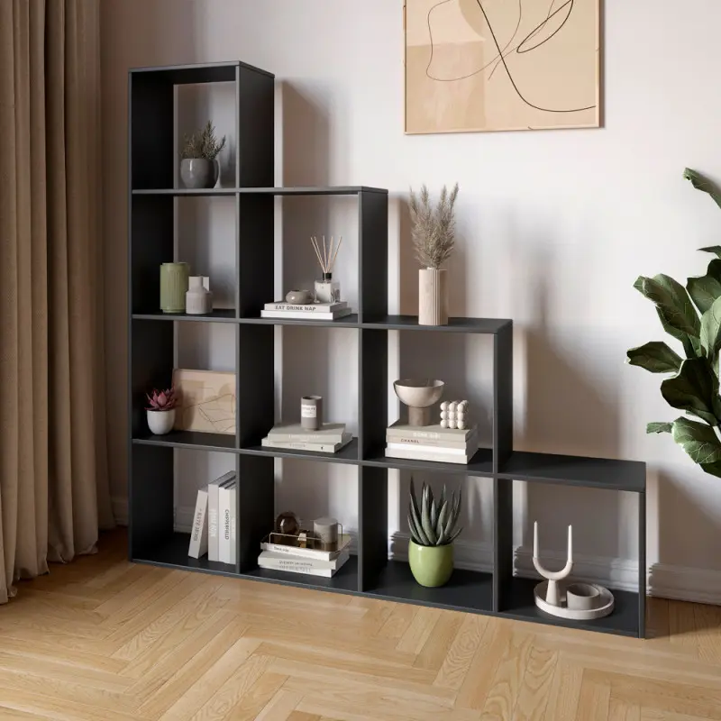 Стелаж Джеко 1420 Антрацит (26638395) - фото 1 Стелаж Джеко 1420 Антрацит (26638395) - фото 1