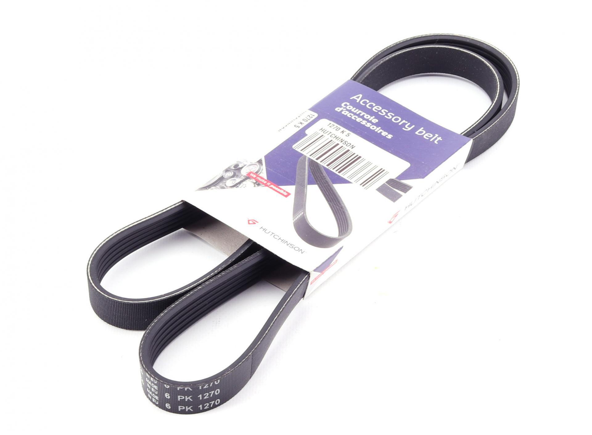 Ремень генератора HUTCHINSON MB W168/Renault Megane I 1.6 96-03 (1270_K_5)