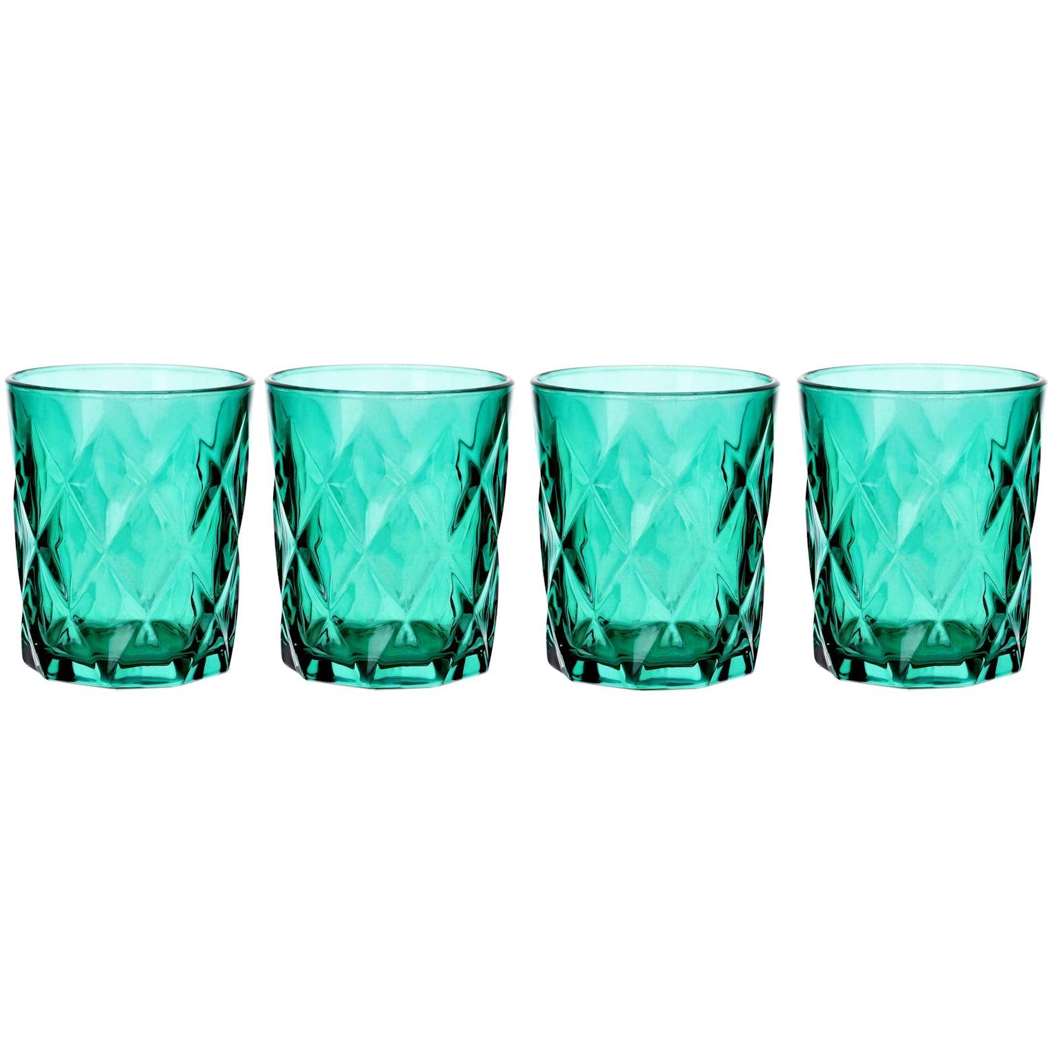 Набор стаканов Homla LUNNA 290 мл 4 шт Зеленый (163839)
