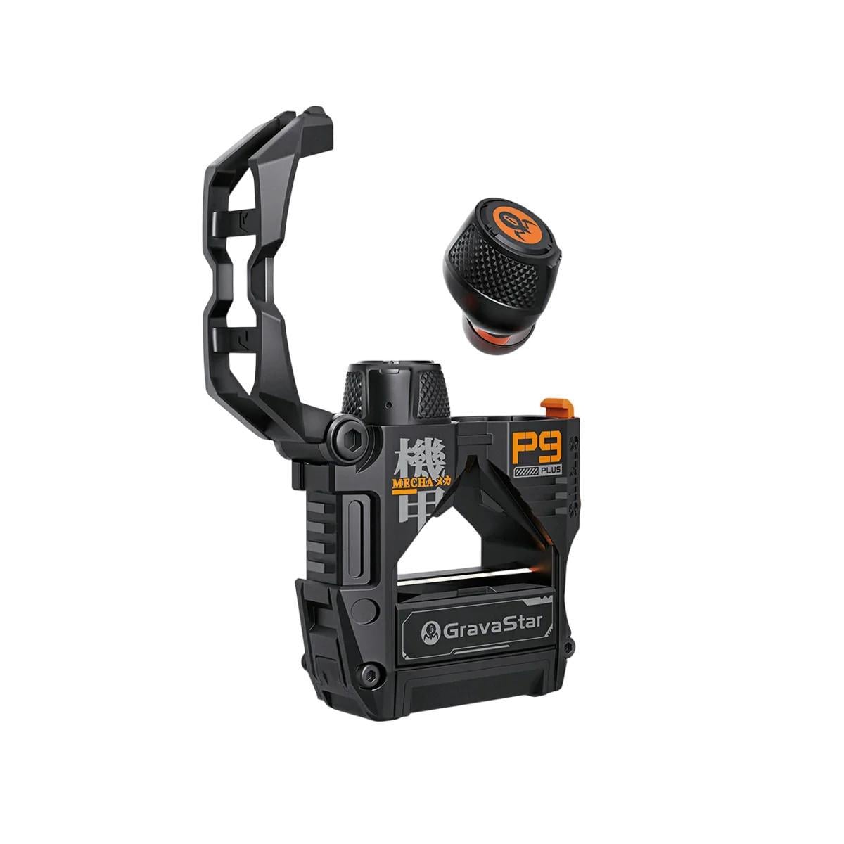 Наушники беспроводные вакуумные GravaStar Sirius Plus TWS Bluetooth 5.3 Черный (GSP9PLUS_BLK)