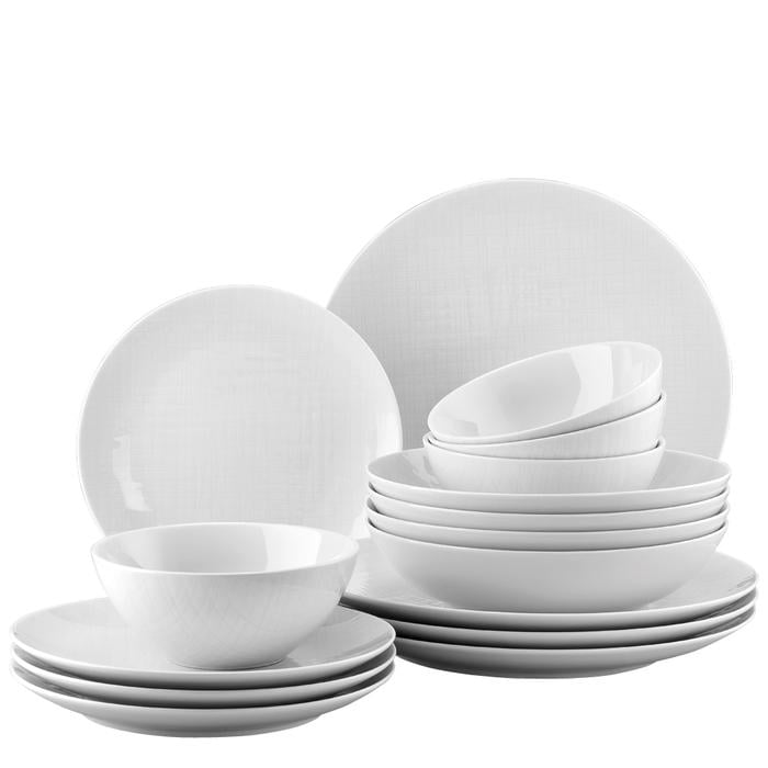 Столовий сервіз Rosenthal Mesh на 4 персони Білий (33497525)