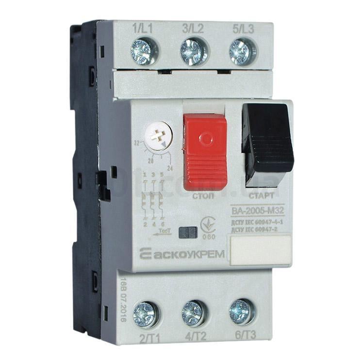 Автомат защиты двигателя АСКО-УКРЕМ ВА-2005 М32 24-32А (2348858557)