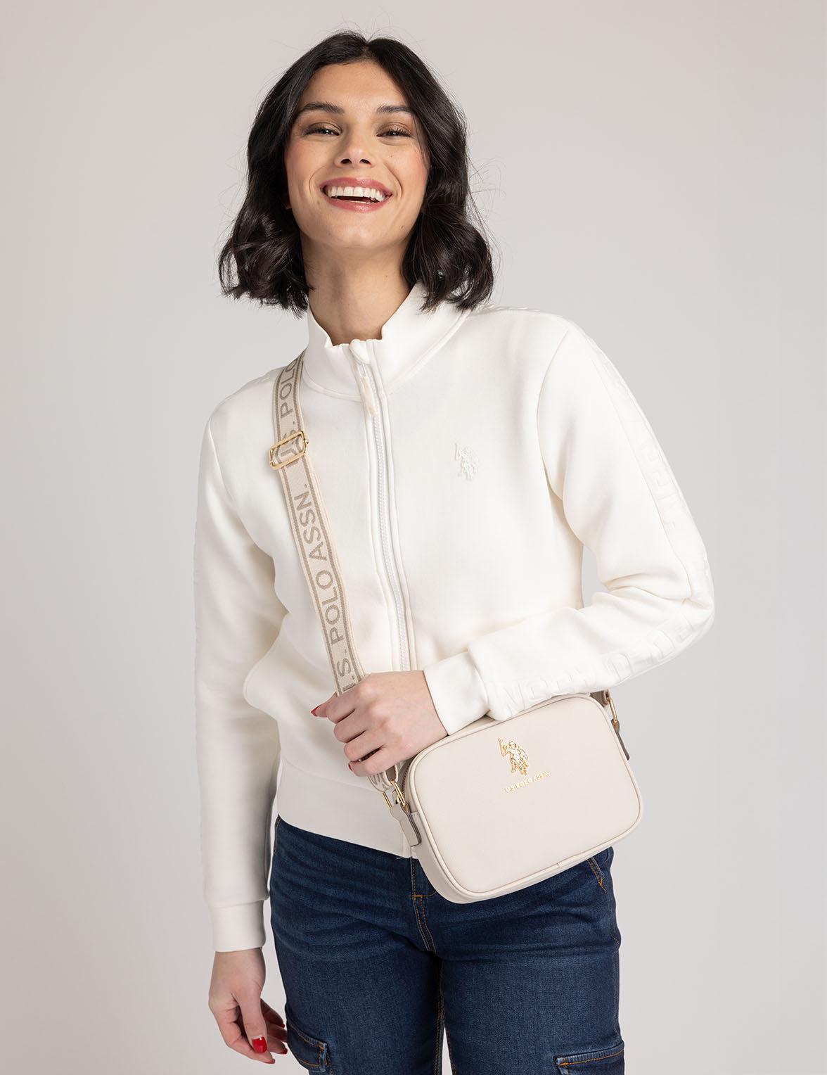 Сумка крос-боді U.S. POLO ASSN Молочний (0306) - фото 3