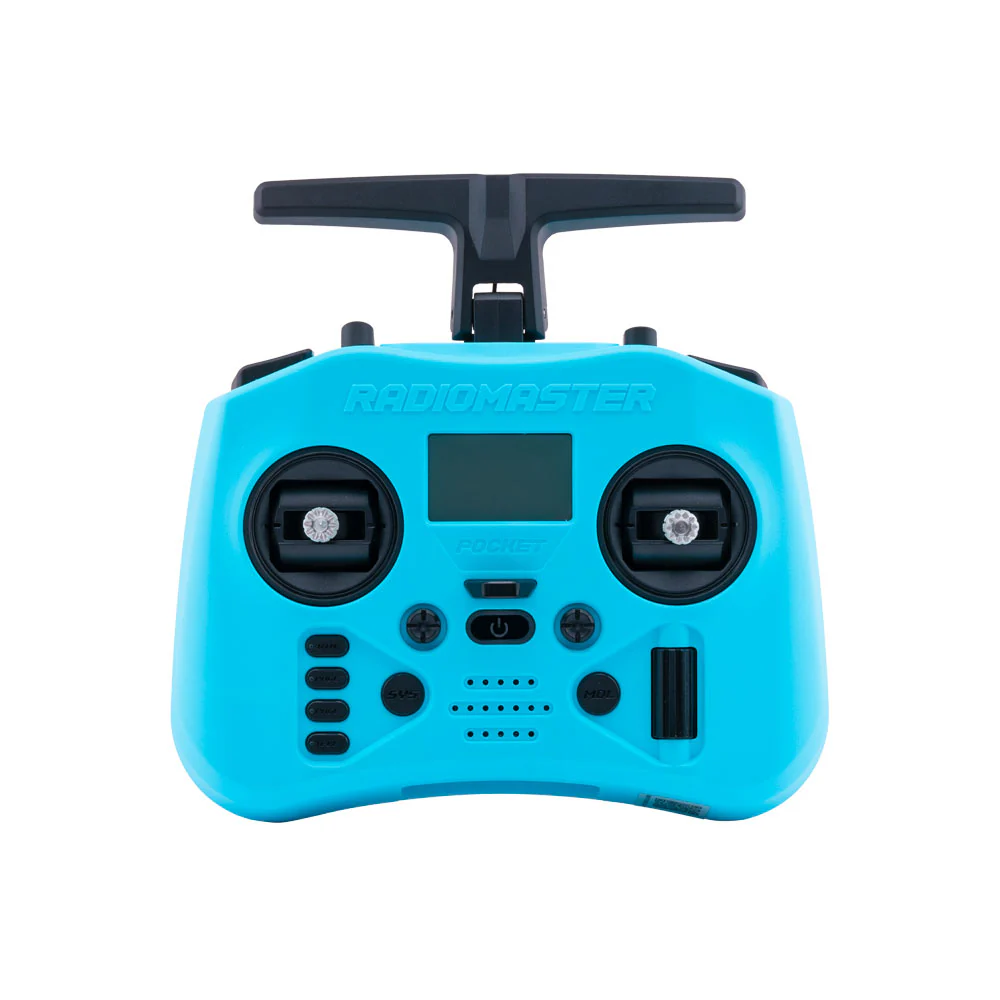 Пульт дистанционного управления RadioMaster Pocket Crush M2 ELRS Iceberg Blue (голубой)