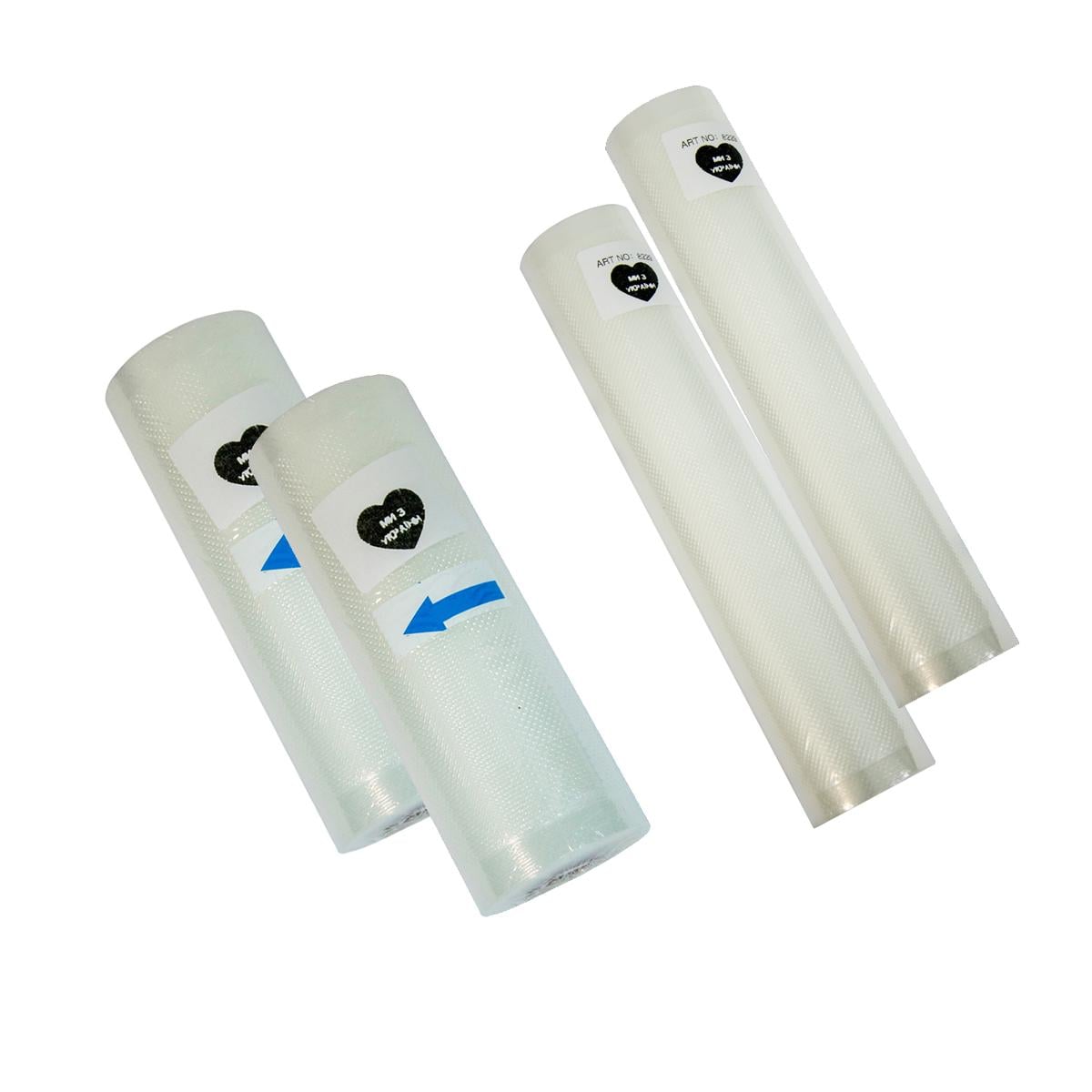 Пакети для вакууматора 2 рулона 20x500 см/2 рулона 15x500 см (3000116-TOP-4)