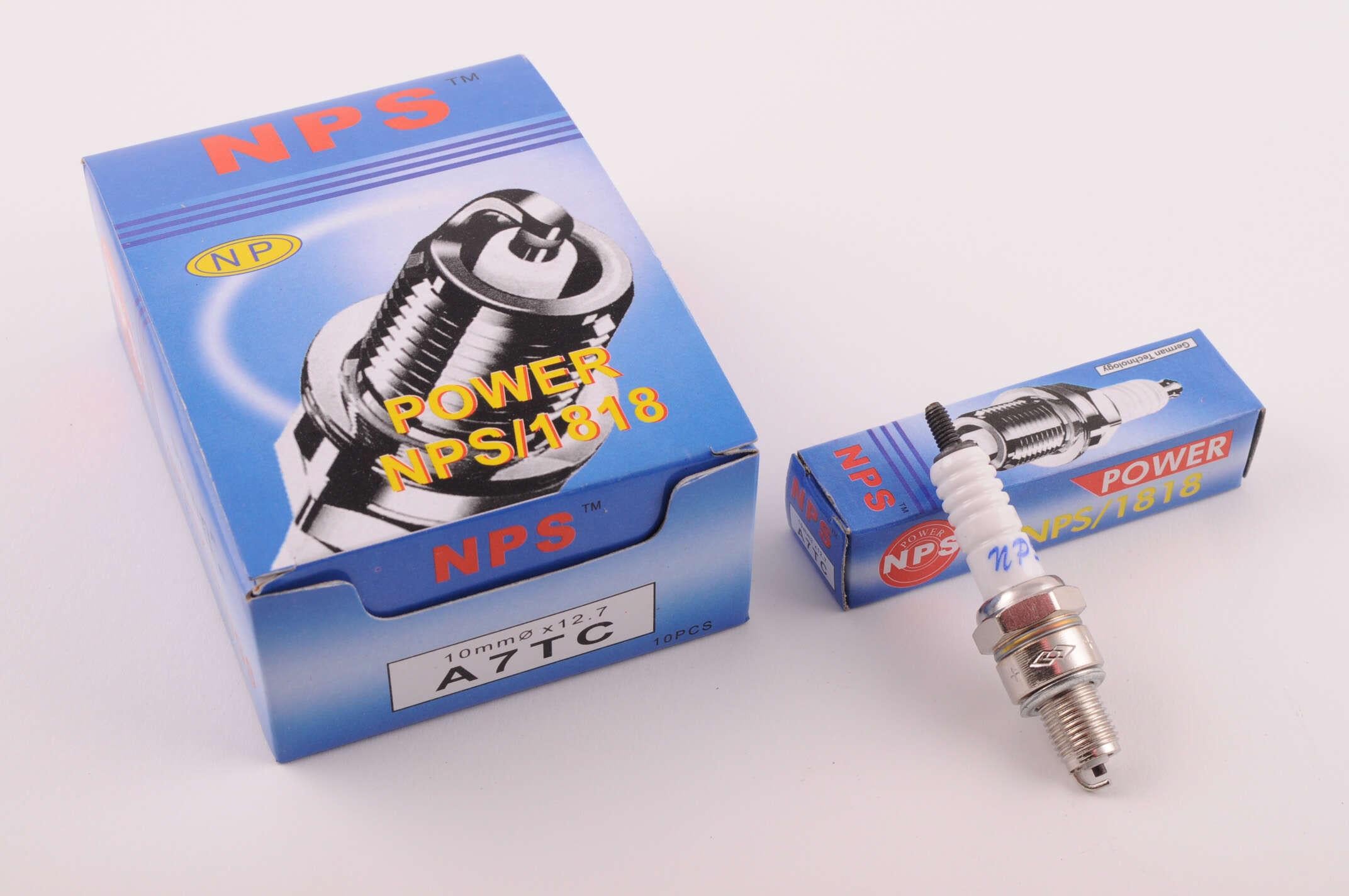 Свеча A7TC M10x1,00 12,7 мм 4T GY6 50 Delta NPS 1818 (S-924)