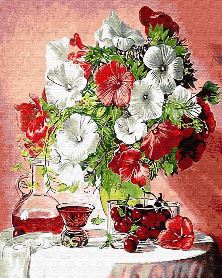 Картина по номерам Brushme Натюрморт с вишней (GX8865) Картина по номерам Brushme Натюрморт с вишней (GX8865)