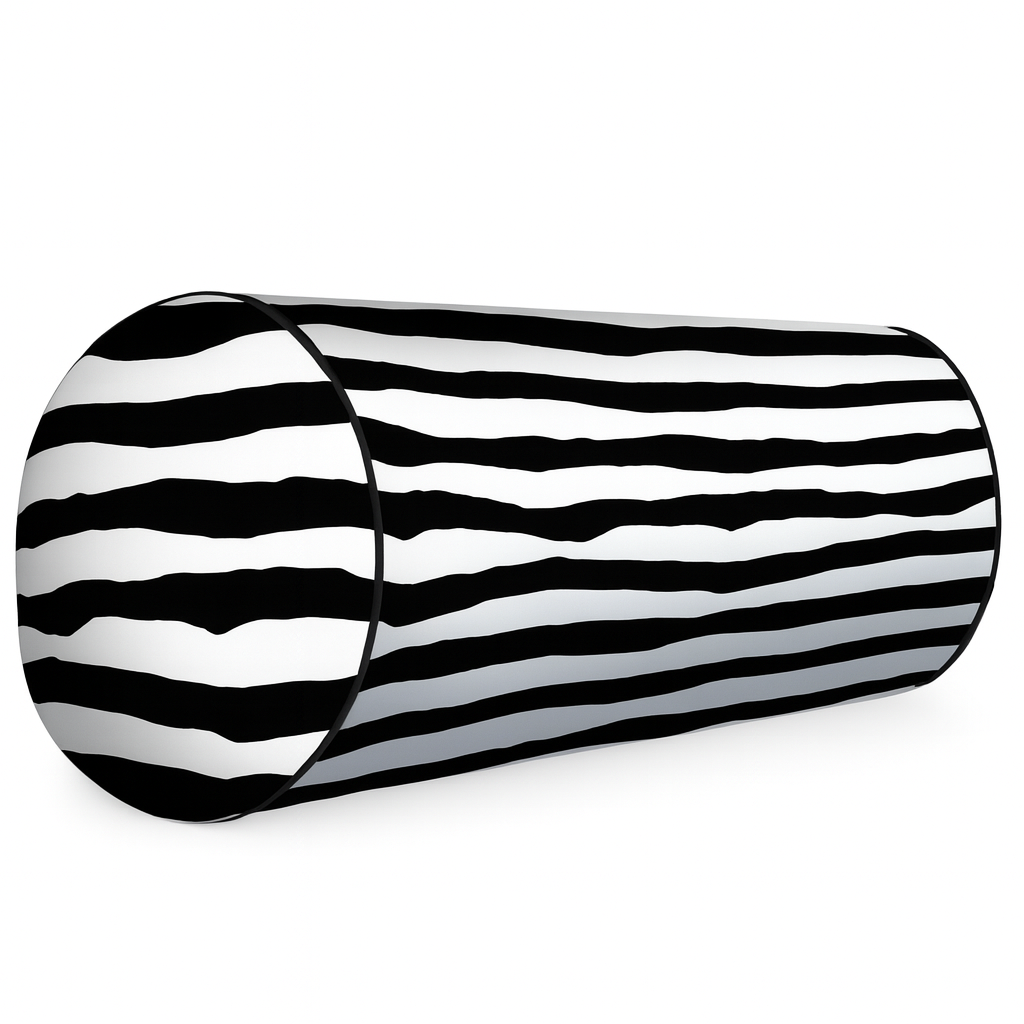 Подушка-валик Presentville Черно-белый (PV SEA001)