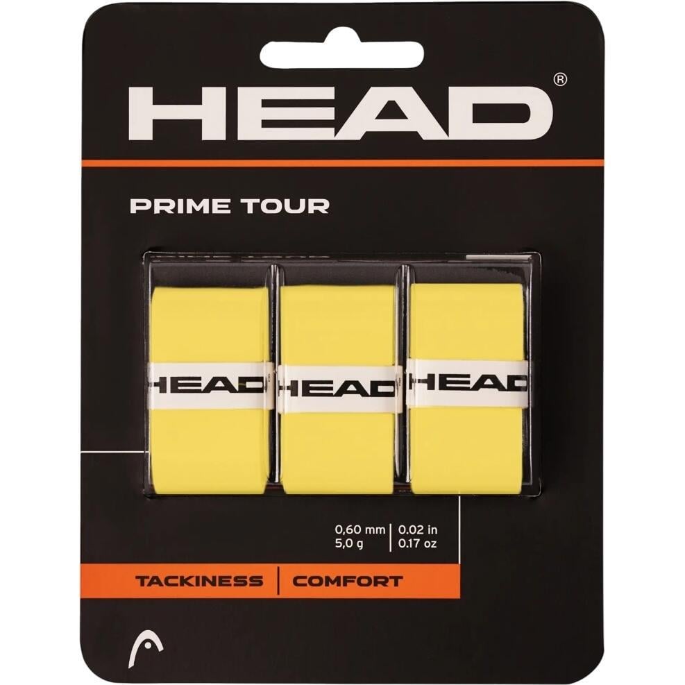Обмотка для ракеток Head PRIME TOUR 3 шт. Желтый (285-621 yw)