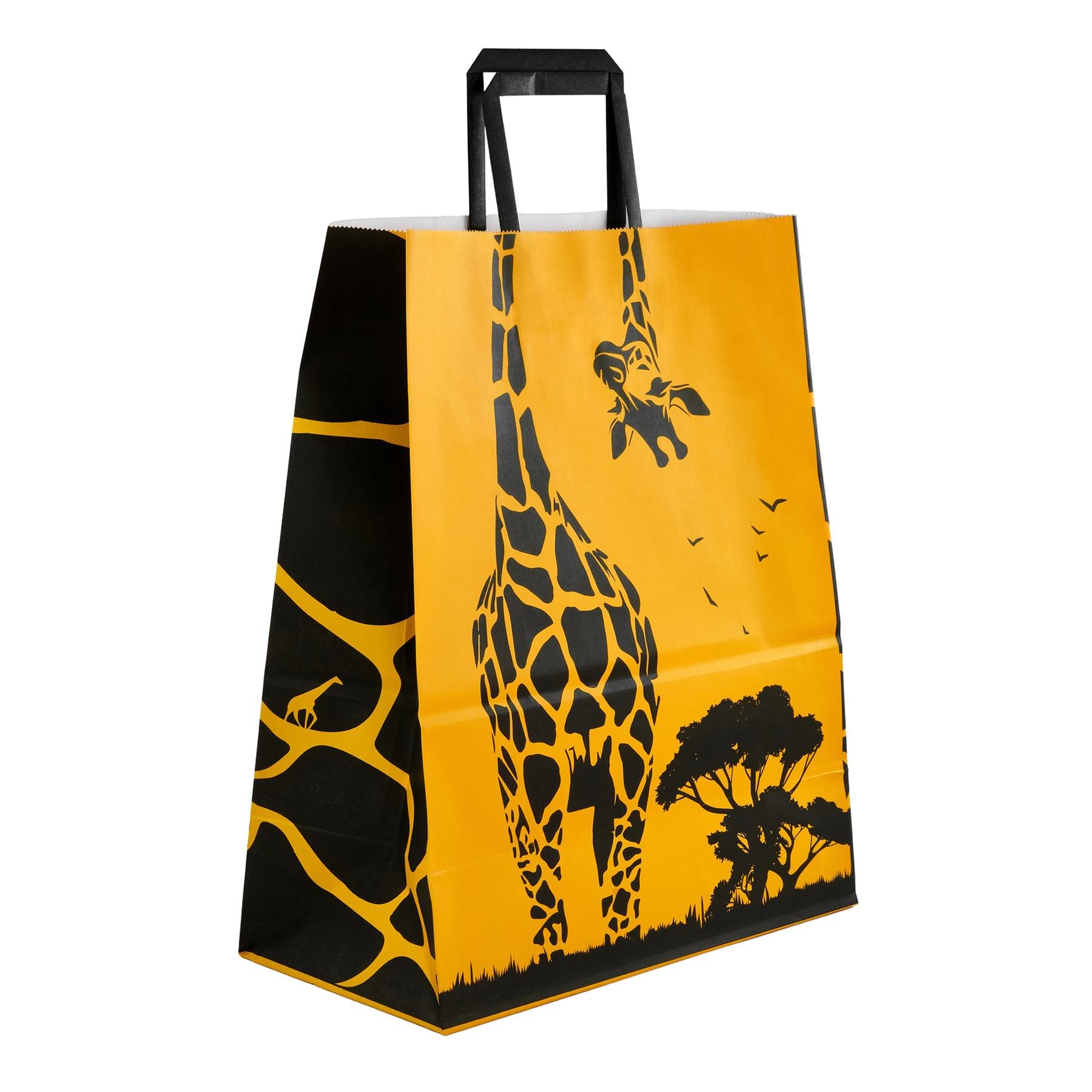 Пакет подарунковий PAPERPRO Жирафи 370х305х150 мм (КП00002)