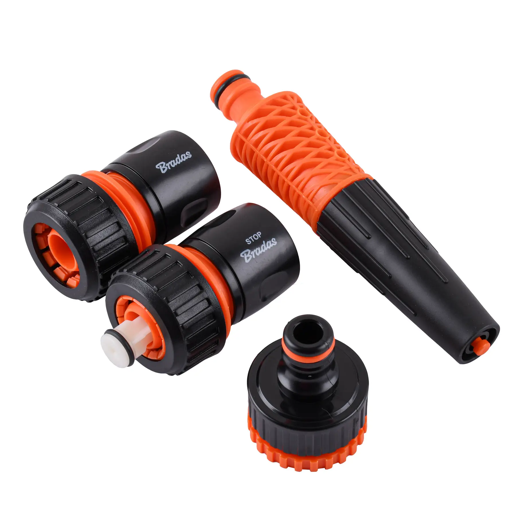 Комплект для полива на шланг Bradas ECO-PWB5500-34 LINE 3/4" 4 шт. Black (GSR-000028359)