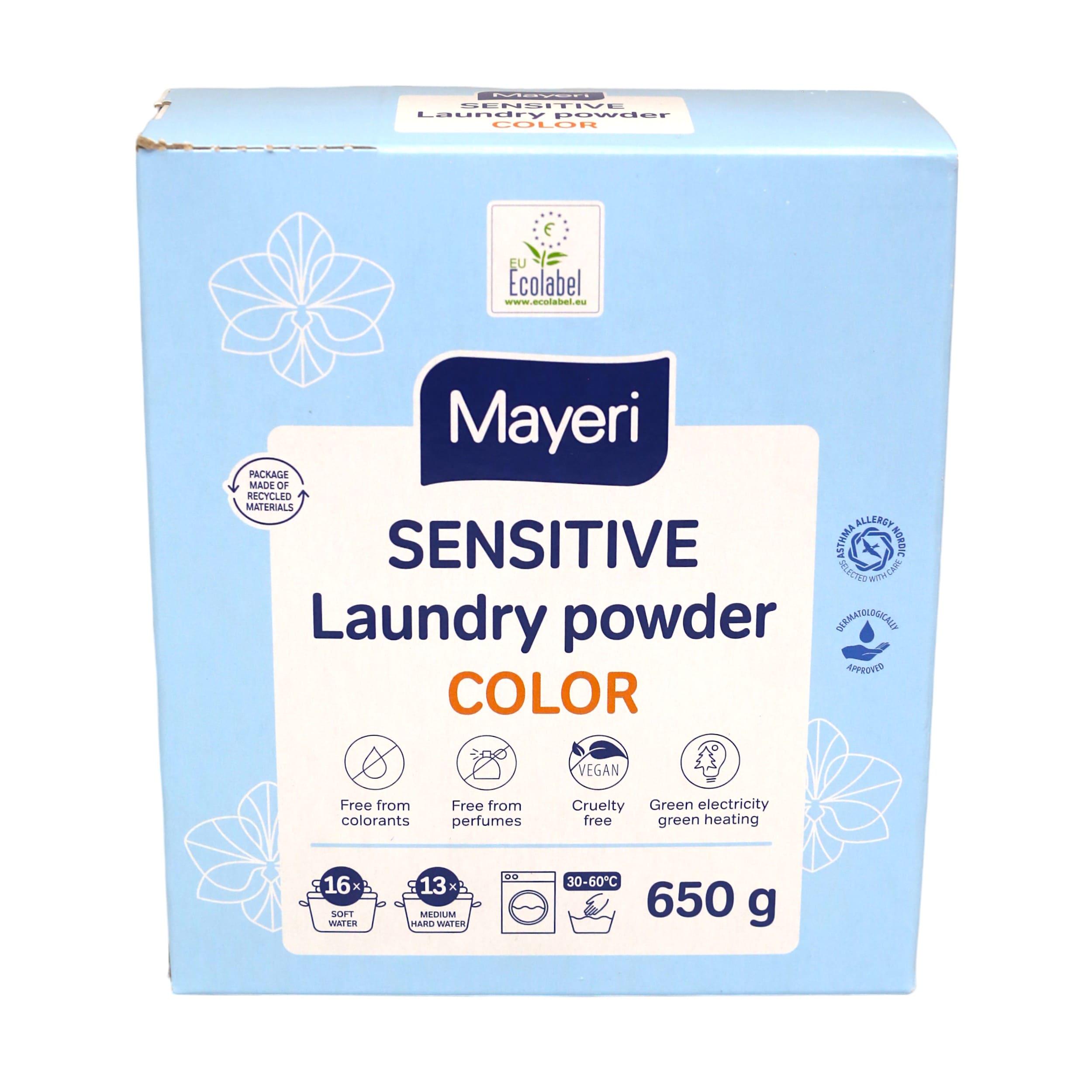 Порошок для прання Mayeri Sensitive Color 650 г 16 прань (НФ-00006203)