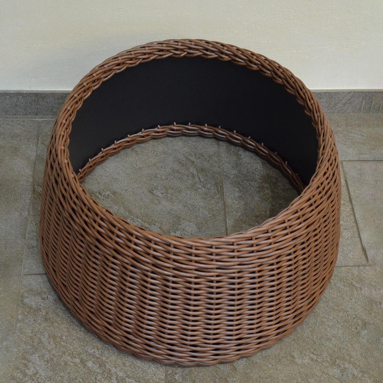 Подставка-юбка под елку плетеная из шт.учного ротанга/ручной работы M Молочный шоколад (23380182) - фото 7 Подставка-юбка под елку плетеная из шт.учного ротанга/ручной работы M Молочный шоколад (23380182) - фото 7