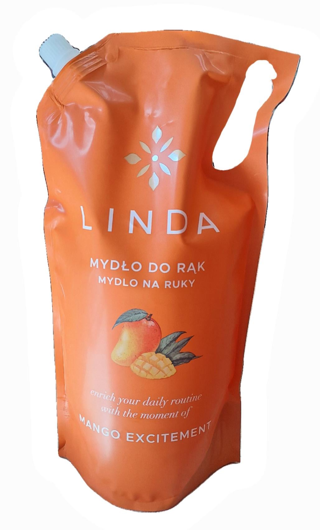 Рідке крем-мило Linda Манго 1 л (13311434)