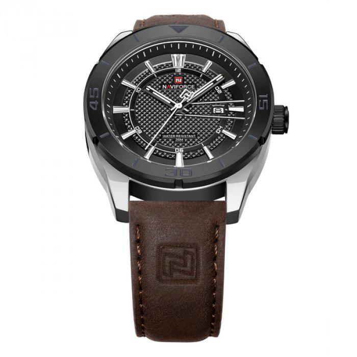 Часы наручные мужские Naviforce Forest Brown (1117) - фото 6 Часы наручные мужские Naviforce Forest Brown (1117) - фото 6