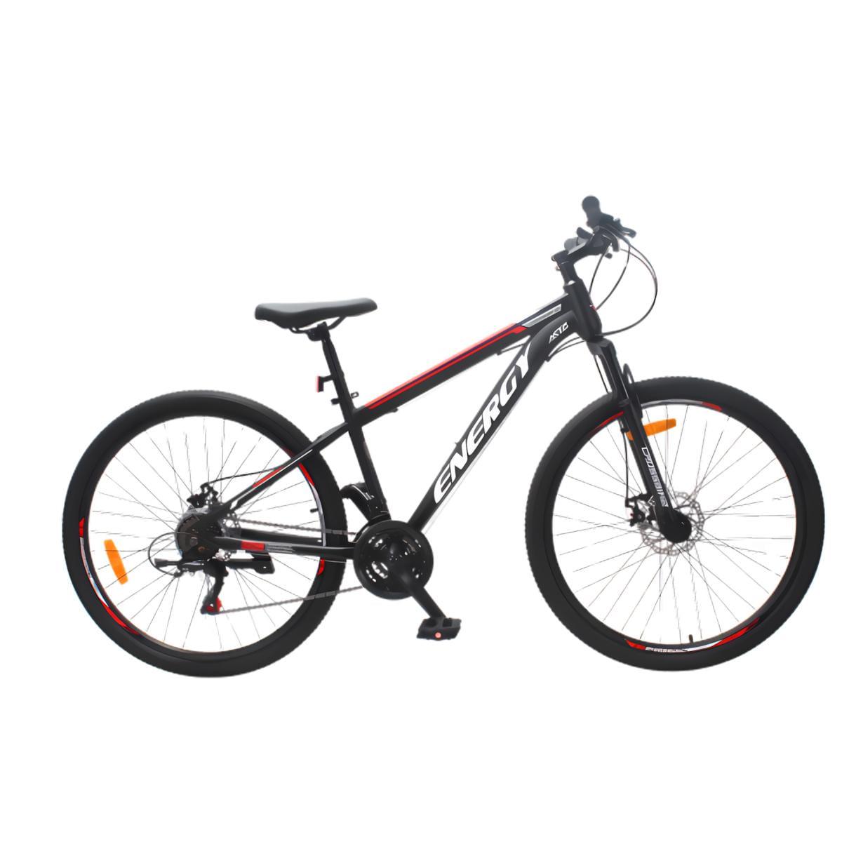 Велосипед CrossBike Energy 27,5" 15" Чорний/Червоний (235)