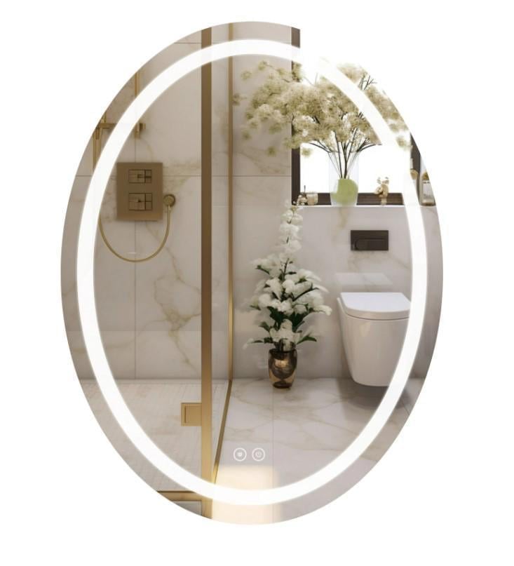 Зеркало Q-tap Mideya (DC-F801) 600х800 QT2078F801W