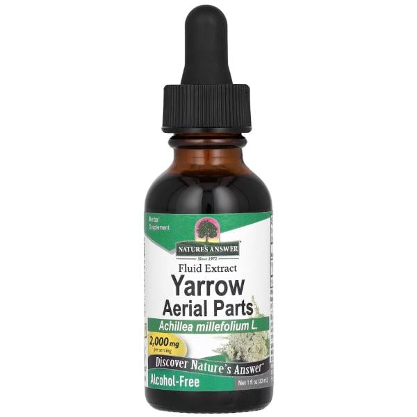 Комплекс при лактации Nature's Answer Yarrow Aerial Parts 2000 мг Alcohol-Free 30 мл/15 порций (23712870)