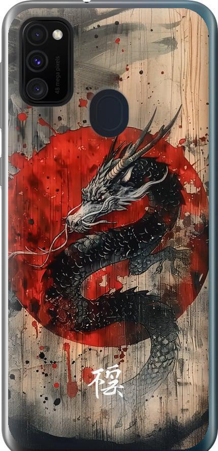 Чехол на Samsung Galaxy M21 M215F Восточный дух (6100t-2016-42517)