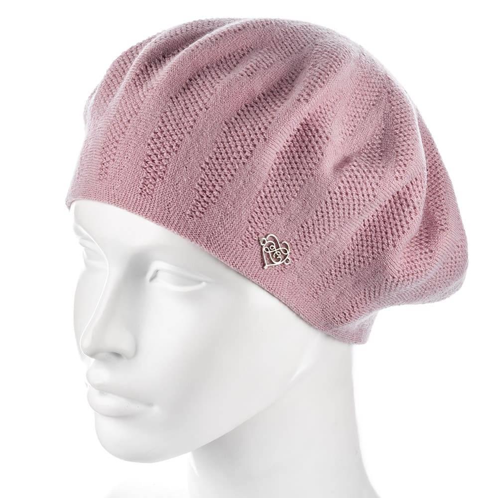 Берет женский Zolly ZH193 двойной Розовый