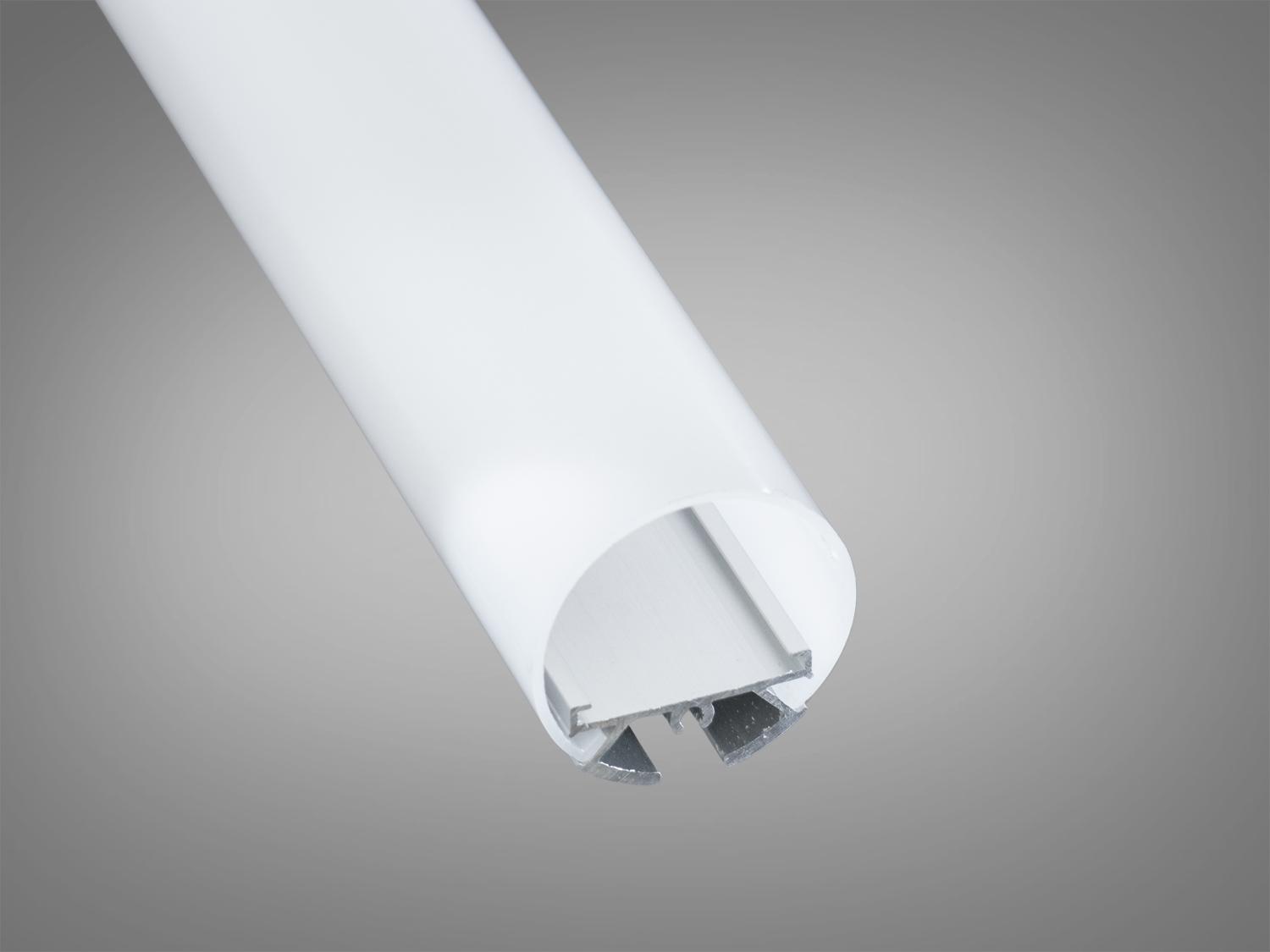 Профиль для LED ленты круглый (PL-30R-2M) - фото 3