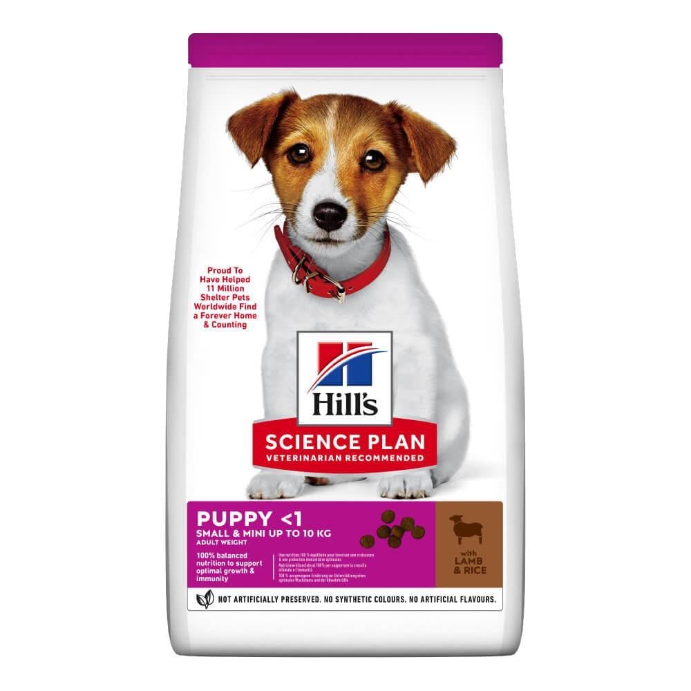 Корм сухой Hill's Science Plan Puppy Small&Miniature Lamb&Rice с ягненком для щенков малых пород 3 кг (052742048857)