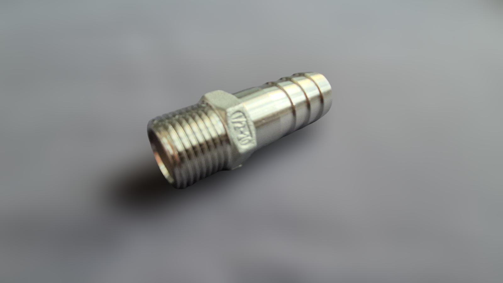 Штуцер шланговый резьбовой DN15 AISI304 BSPP Class-150 н/ж сталь под шланг 20 мм 1/2" (29203324) - фото 2 Штуцер шланговый резьбовой DN15 AISI304 BSPP Class-150 н/ж сталь под шланг 20 мм 1/2" (29203324) - фото 2