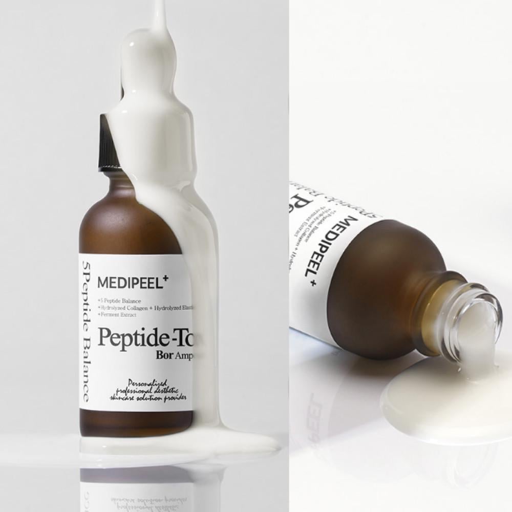 Набор для лица антивозрастной Medi-Peel Bor-Tox Peptide пептидный тонер/сыворотка/крем - фото 2