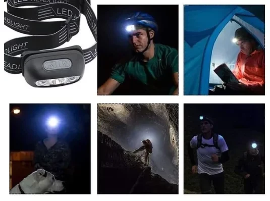 Фонарик налобный с датчиком движения (Х00132) - фото 2 Фонарик налобный с датчиком движения (Х00132) - фото 2