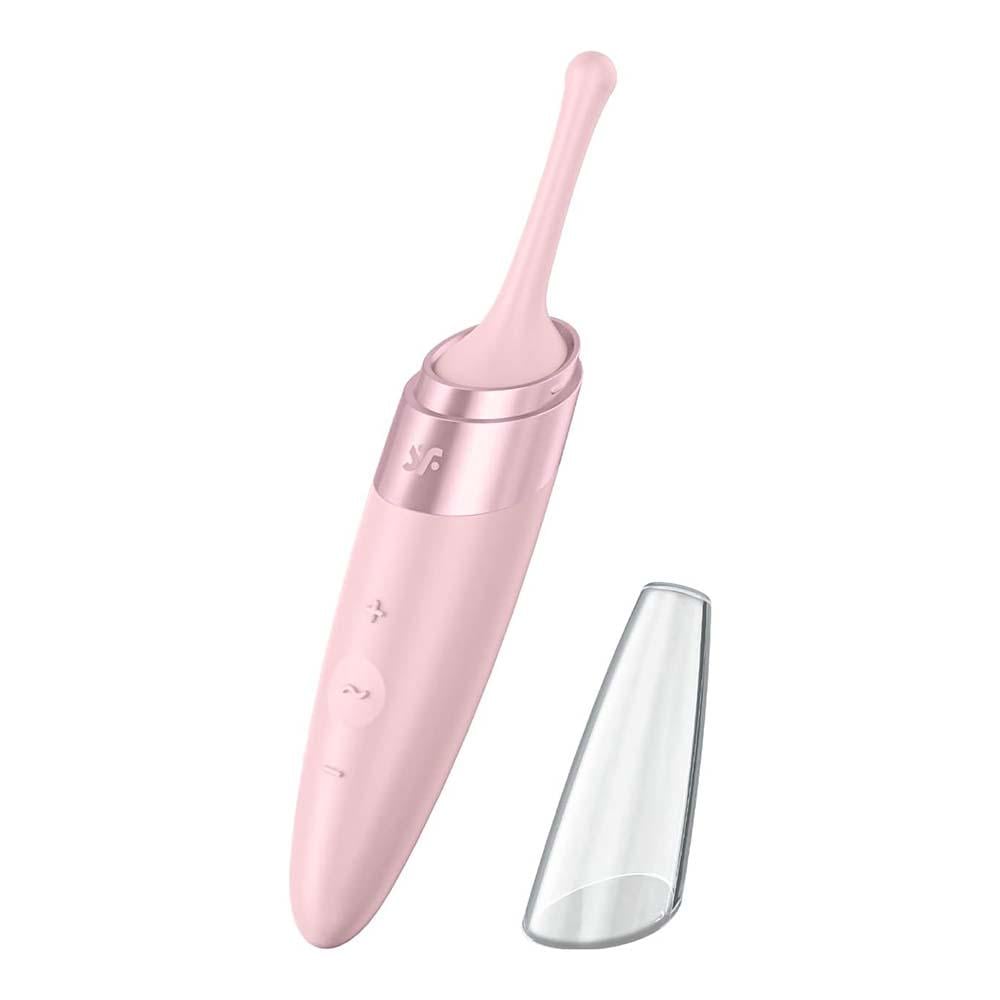 Вибратор для клитора Satisfyer Twirling Delight 17 см Розовый (40255)