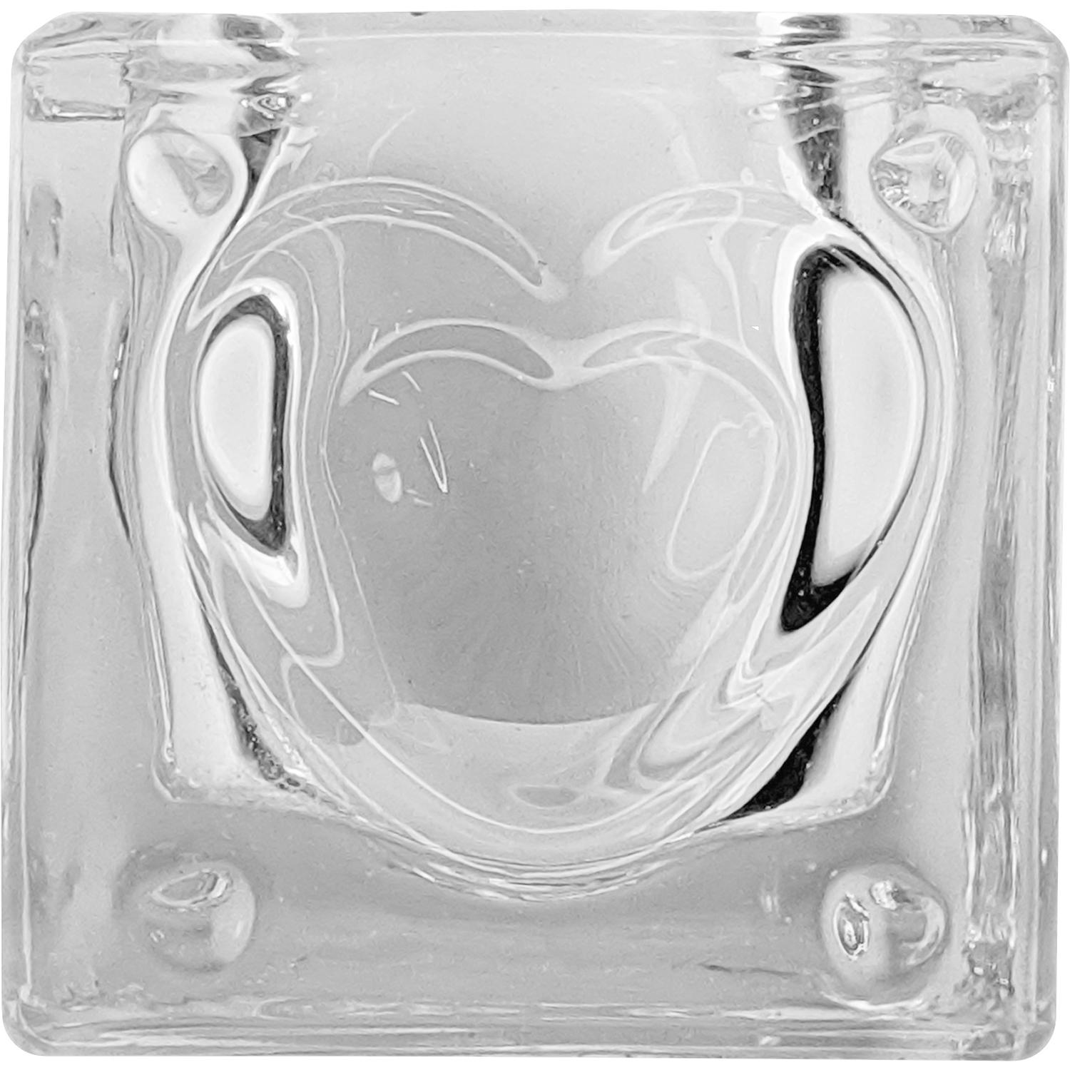 Свічник Seta Décor Кубик із сердечками (16-494) - фото 3 Свічник Seta Décor Кубик із сердечками (16-494) - фото 3