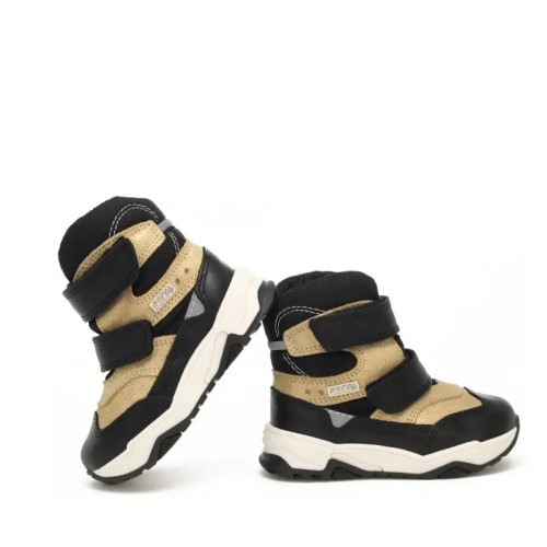 Ботинки детские BRTKtex WATERPROOF 1382-BA0L р. 23 Черно-золотой (23620-18395) - фото 6