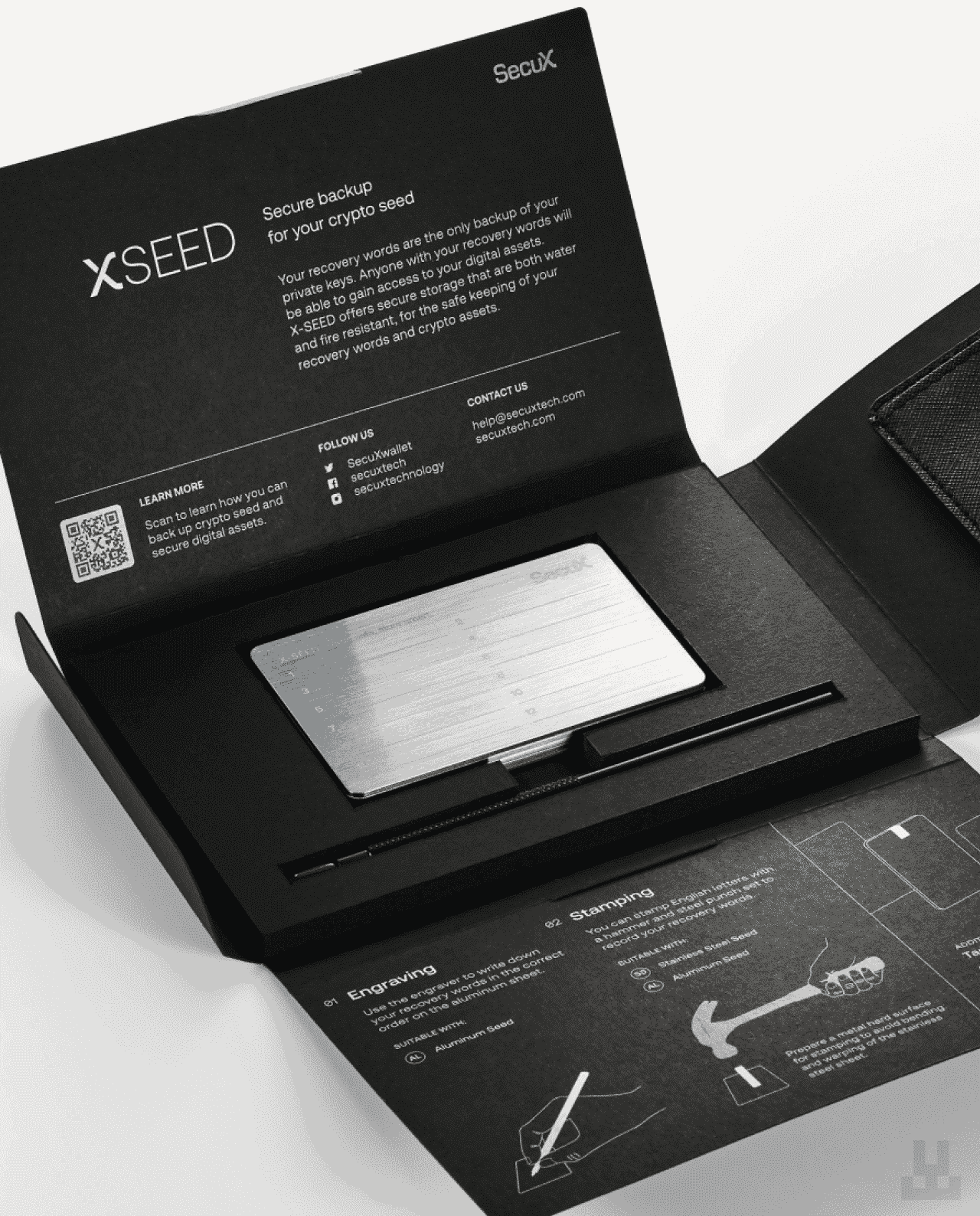 Планшет мнемонічний SecuX Xseed (23550)