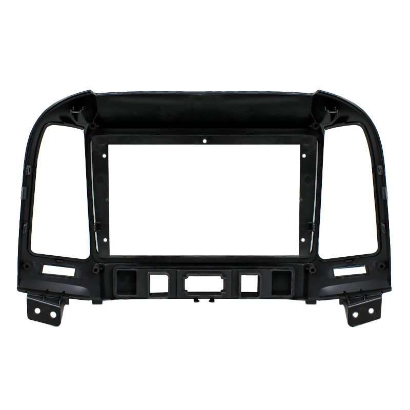 Переходная рамка 9" Lesko для Hyundai Santa Fe 2006-2012гг./Hyundai IX45 2006-2012гг. Black (HY 148N) - фото 2