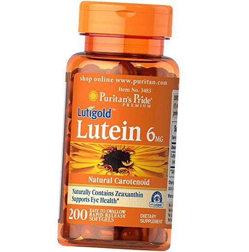 Лютеин и зеаксантин Lutein Zeaxanthin 6 with 100 гел. капс. (72367015)