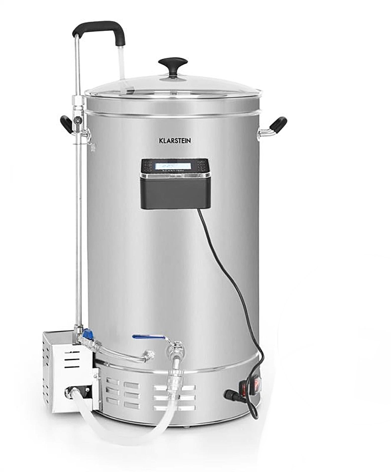 Пивоварня мини KLARSTEIN Brauheld Pro с функцией MemoryBrew 3300 W 45 л 30-100°C (10034588)