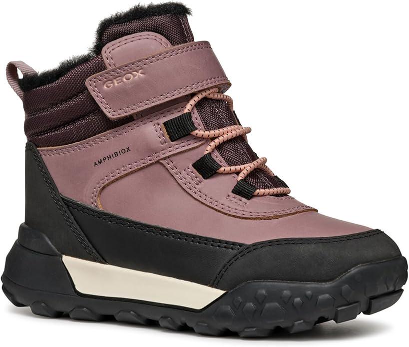 Ботинки зимние Geox Trekkyup с мембраной Amphibiox р. 26 DK Rose (29078326)