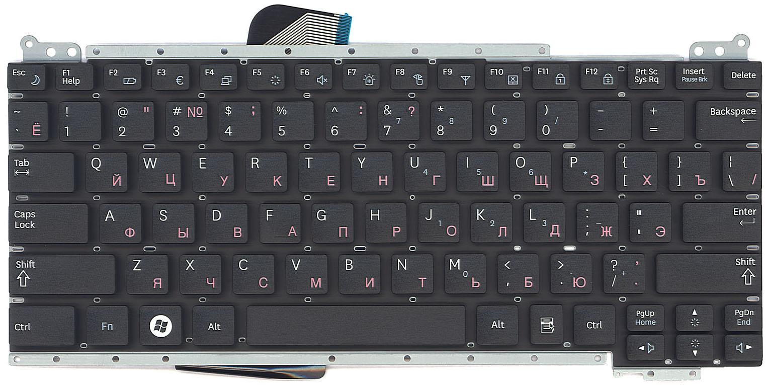 Клавиатура для ноутбука Samsung NC110 Black