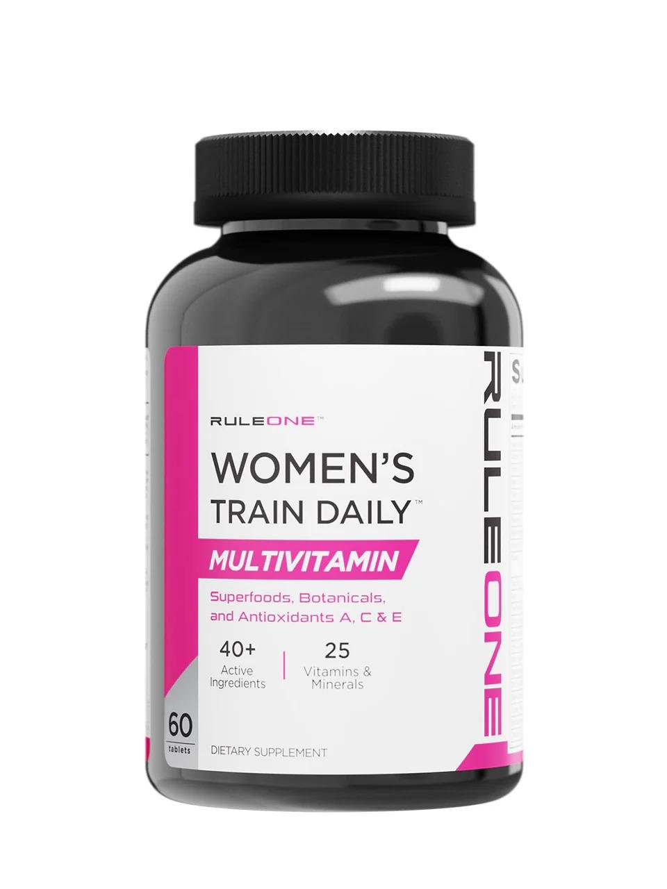 Витамины для женщин Rule One Women's Train Daily Multivitamin 60 таблеток