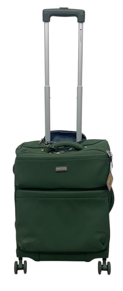 Валіза мала для ручної поклажі Snowball 48103 нейлон S Темно-зелений (48103/78/51)