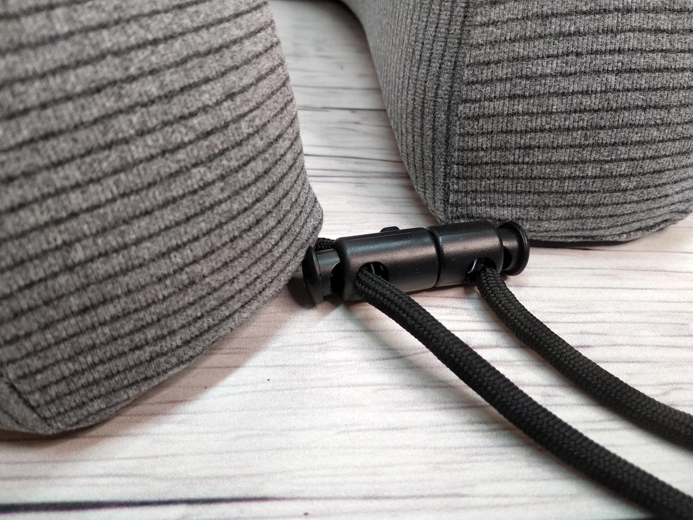 Подушка для подорожей Malloory Home 28х30 см Сірий - фото 2