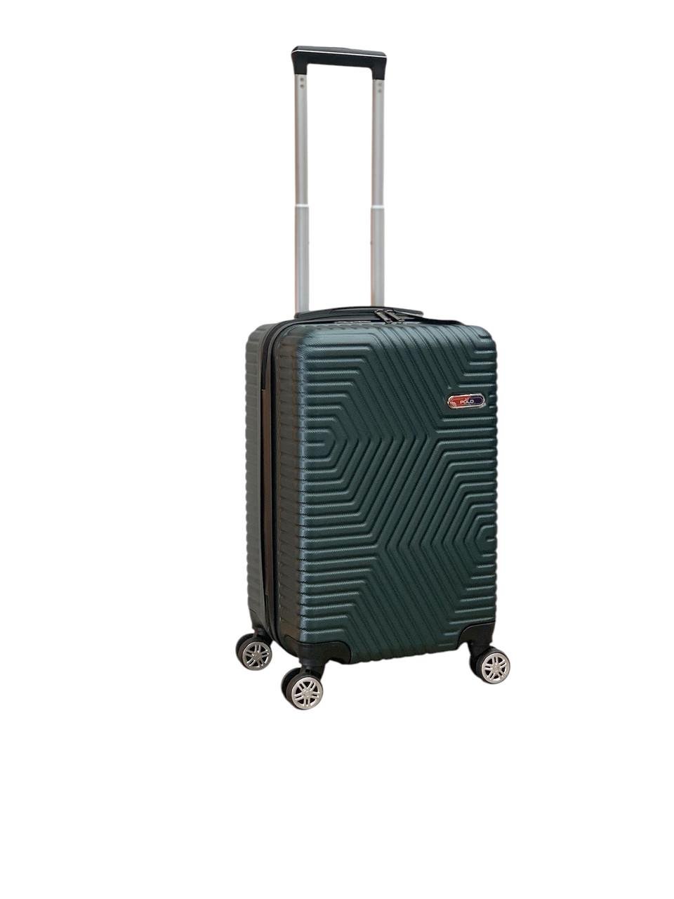 Валіза Polo ПК006-S полікарбонат на 4-х подвійних колесах маленька S 50 л Смарагдовий - фото 1 Валіза Polo ПК006-S полікарбонат на 4-х подвійних колесах маленька S 50 л Смарагдовий - фото 1