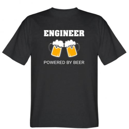 Футболка мужская Engineer Powered By Beer XL Черный (5579809-2-120464-XL)