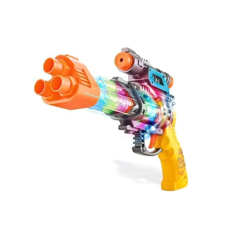 Пистолет музыкальный DF-26218 со светом на батарейках (31808703)