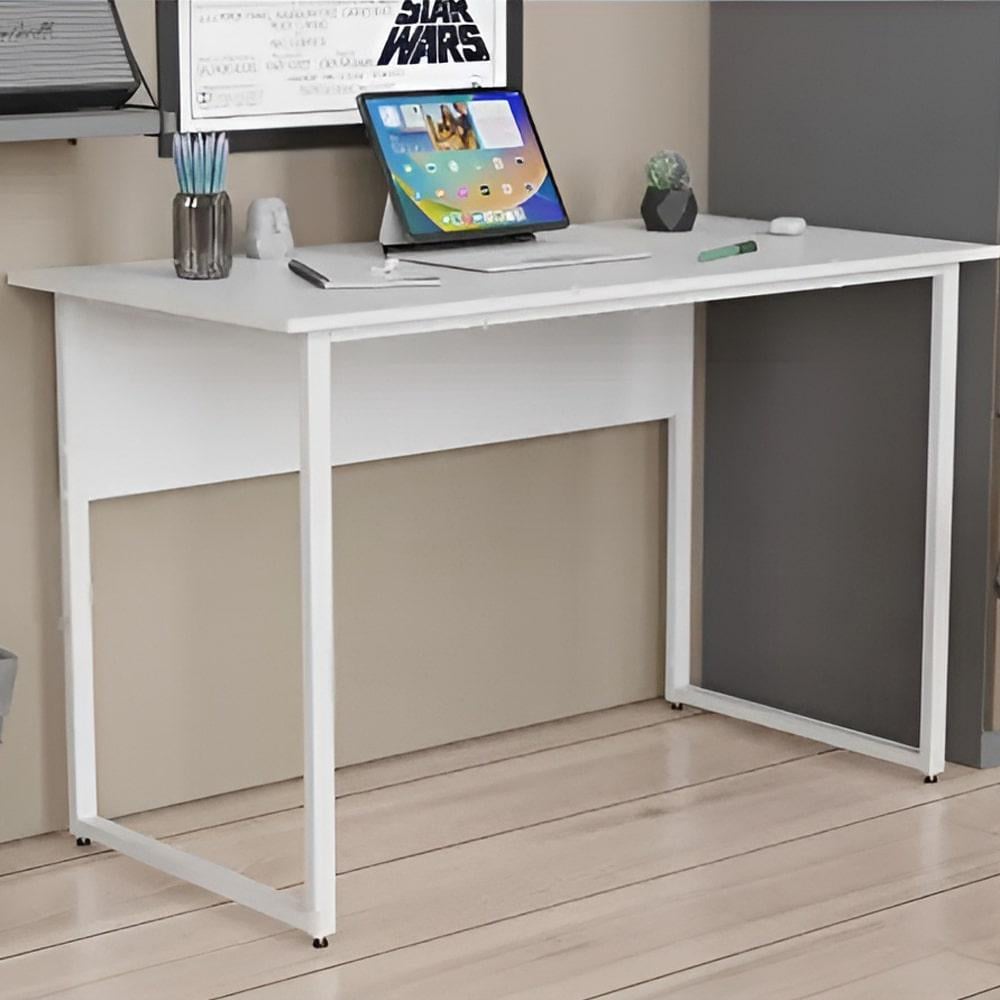 Стол компьютерный Ferrum-decor Коди ДСП 32 мм 75x100x70 см Белый/Белый (FRD-101216) Стол компьютерный Ferrum-decor Коди ДСП 32 мм 75x100x70 см Белый/Белый (FRD-101216)