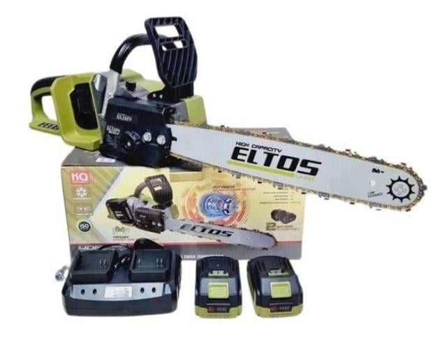Аккумуляторная цепная пила Eltos АПЦ-40 BL/16