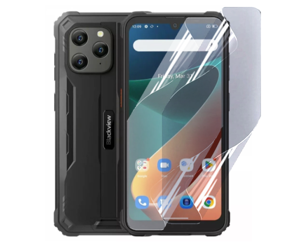 Противоударная гидрогелевая пленка Hydrogel Film для Blackview BV5300 pro, Transparent