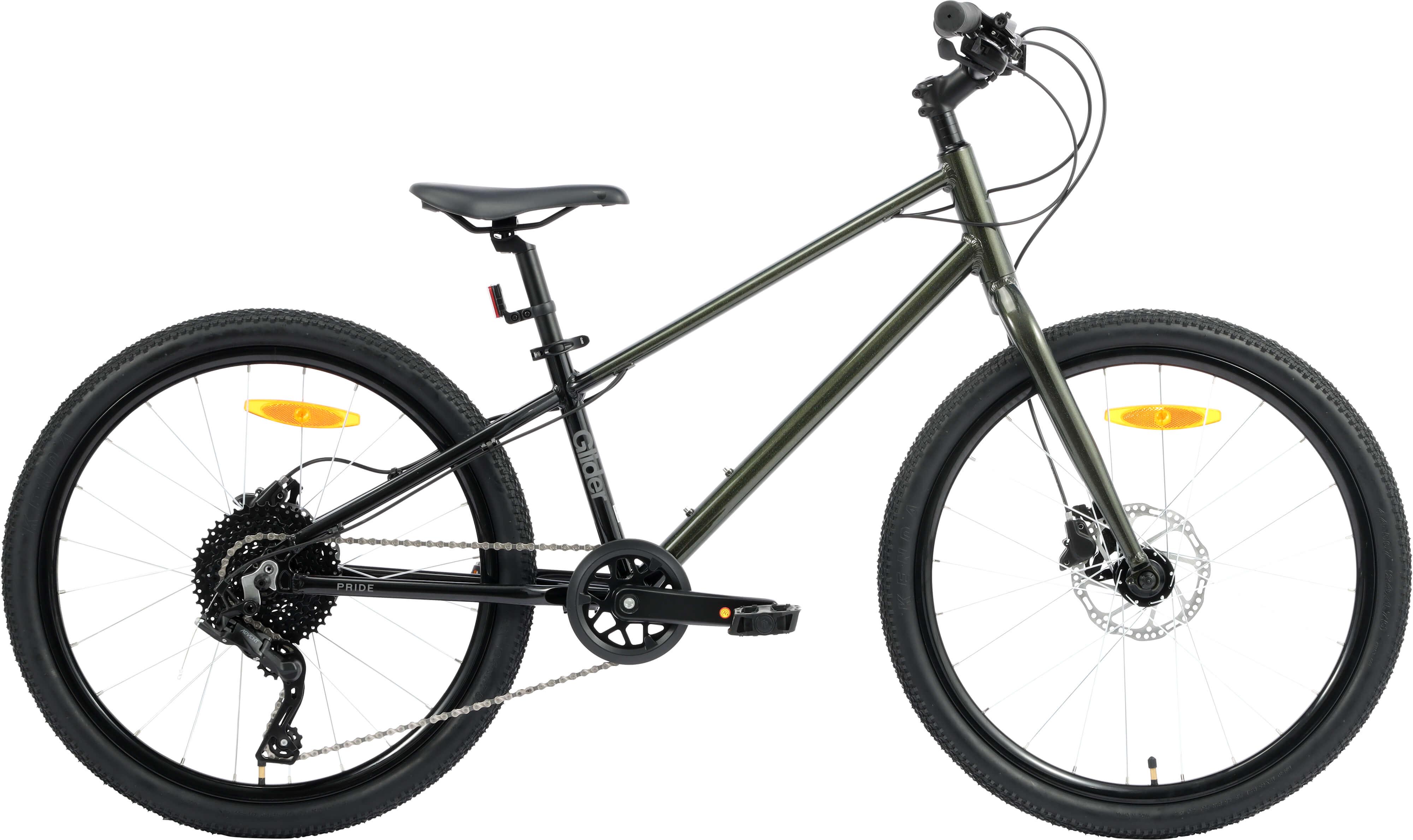Велосипед Pride 24" GLIDER 4.2 Черный (B6)