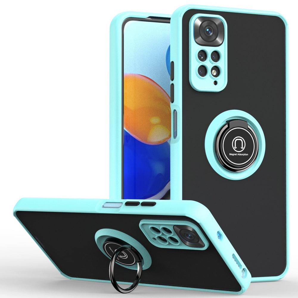 Захисний чохол MatteLuxe Xiaomi Redmi Note 11 (з кільцем) Light Blue (34246-0B)